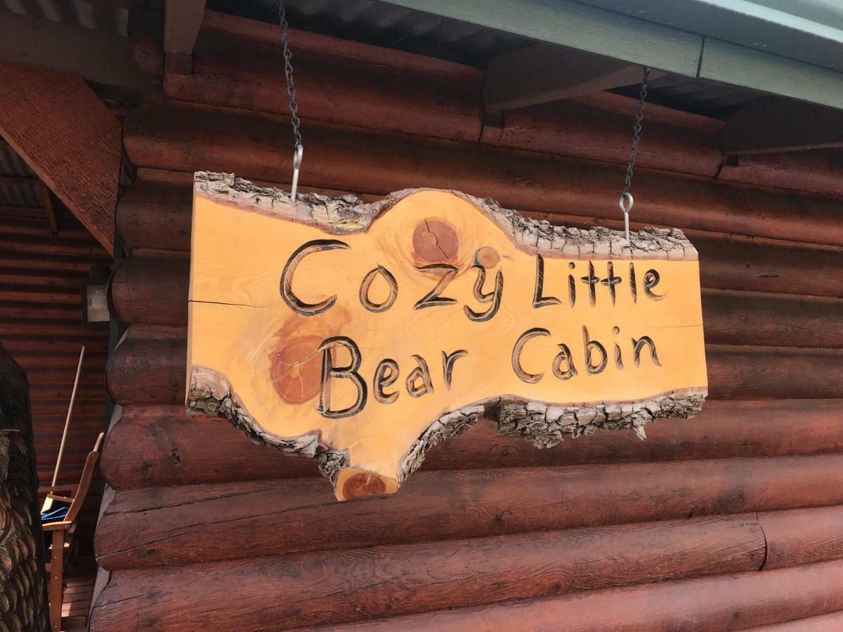 Gonzales Cozy Little Bear Cabin Villa Ruidoso Esterno foto