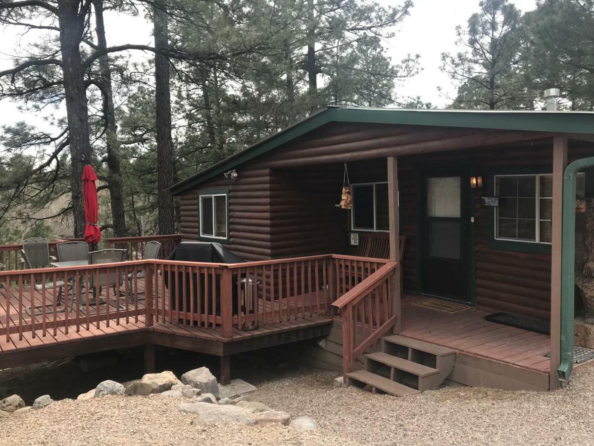 Gonzales Cozy Little Bear Cabin Ruidoso Esterno foto