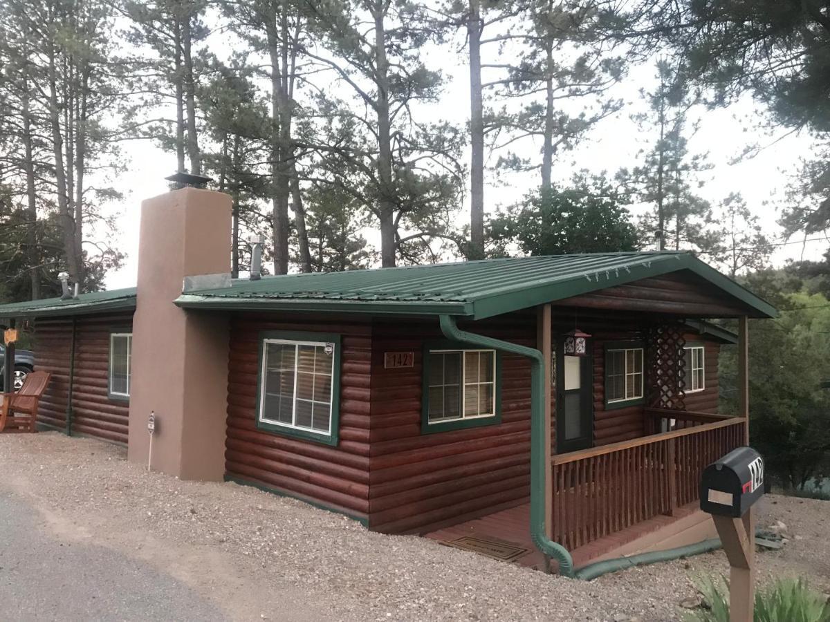 Gonzales Cozy Little Bear Cabin Ruidoso Esterno foto