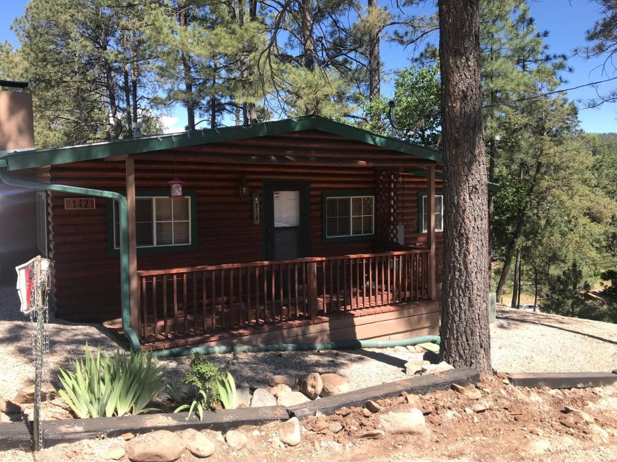 Gonzales Cozy Little Bear Cabin Ruidoso Esterno foto