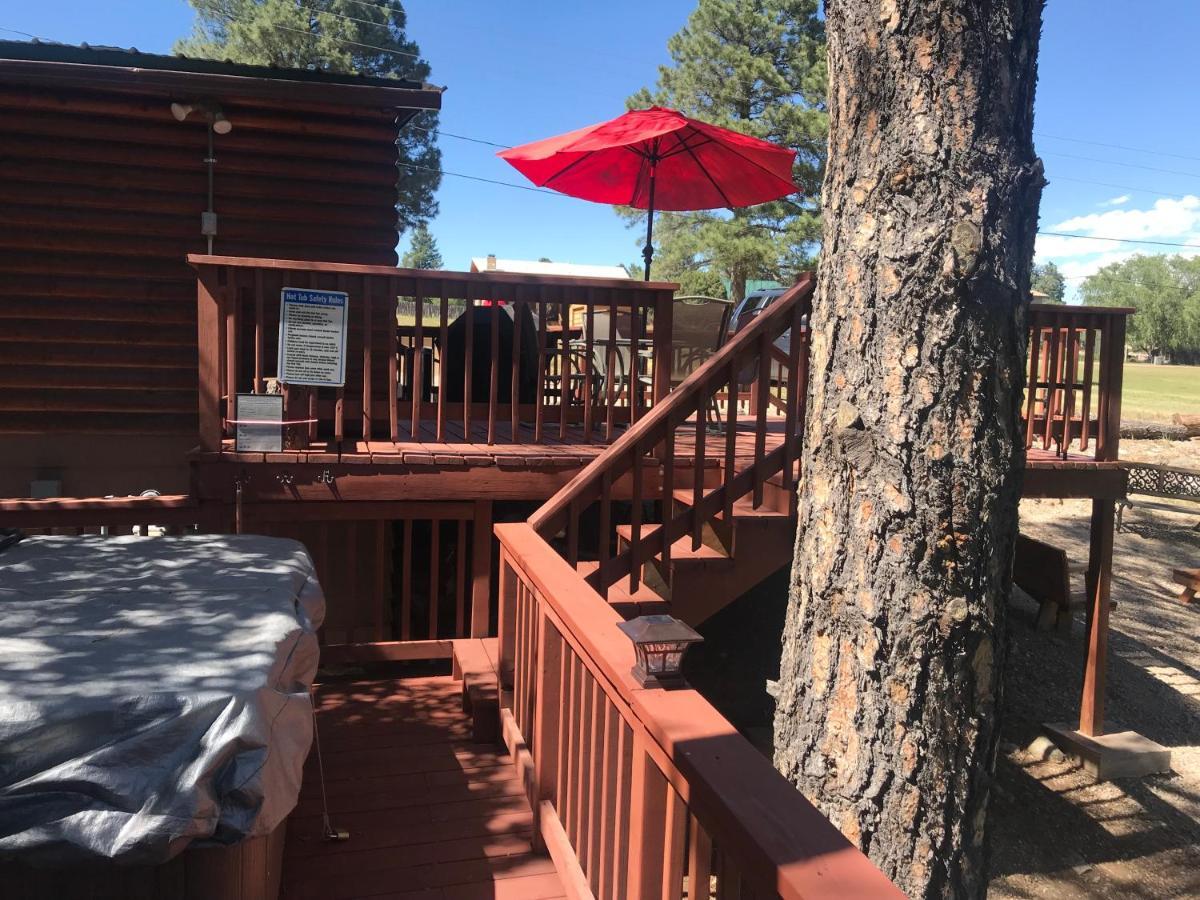 Gonzales Cozy Little Bear Cabin Ruidoso Esterno foto